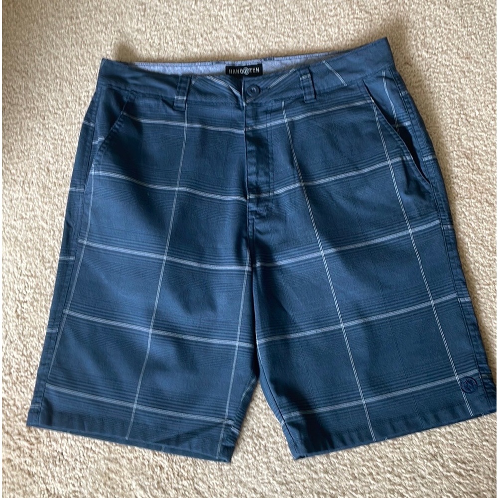 Hang Ten Men’s Plaid Shorts.